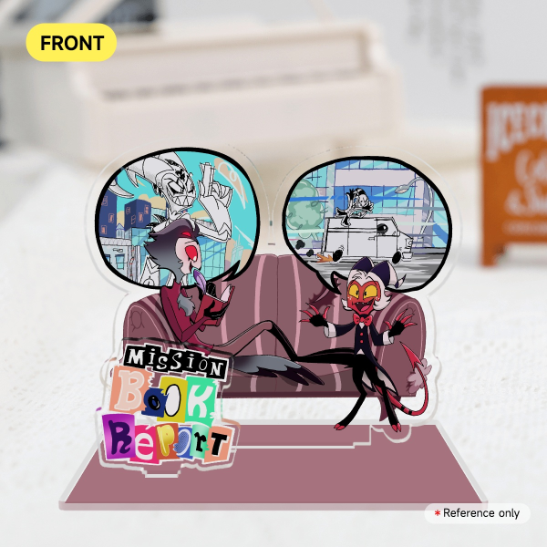 Helluva Boss short 13 Double Insert Acrylic Standees
