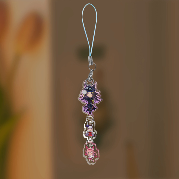 Connection Acrylic Keychain: Fenomeno - Gold Ship - Haru Urara