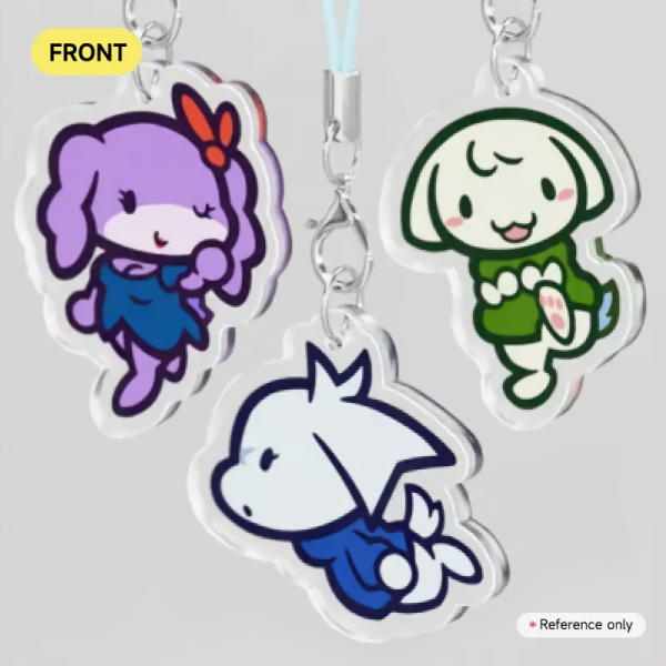 Mimiga (Cave Story) - Keychain Set