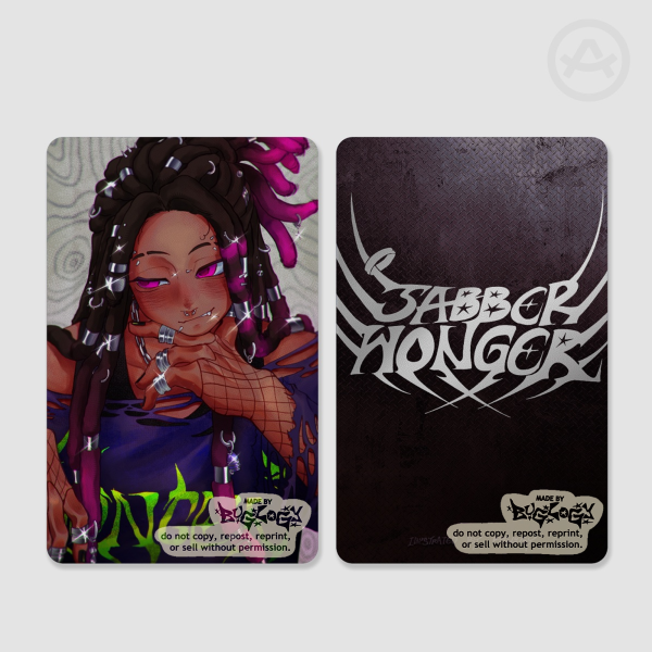 Jabber Wonger Grunge Photocard