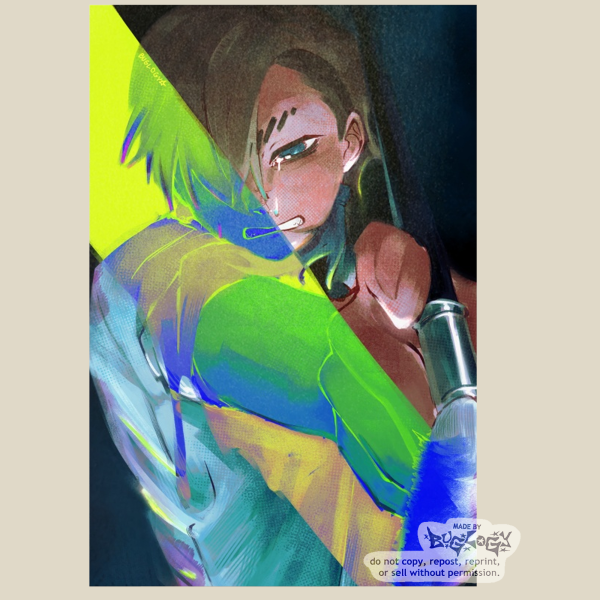 Artist! Zanka Mini Print