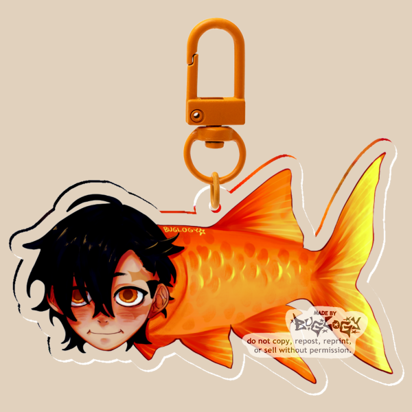 Follo Tunito as a fish Keychain