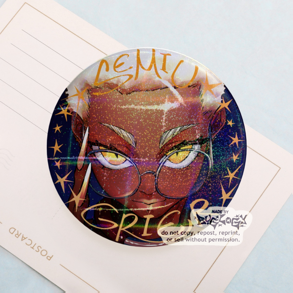 Semiu Grier Round Badge