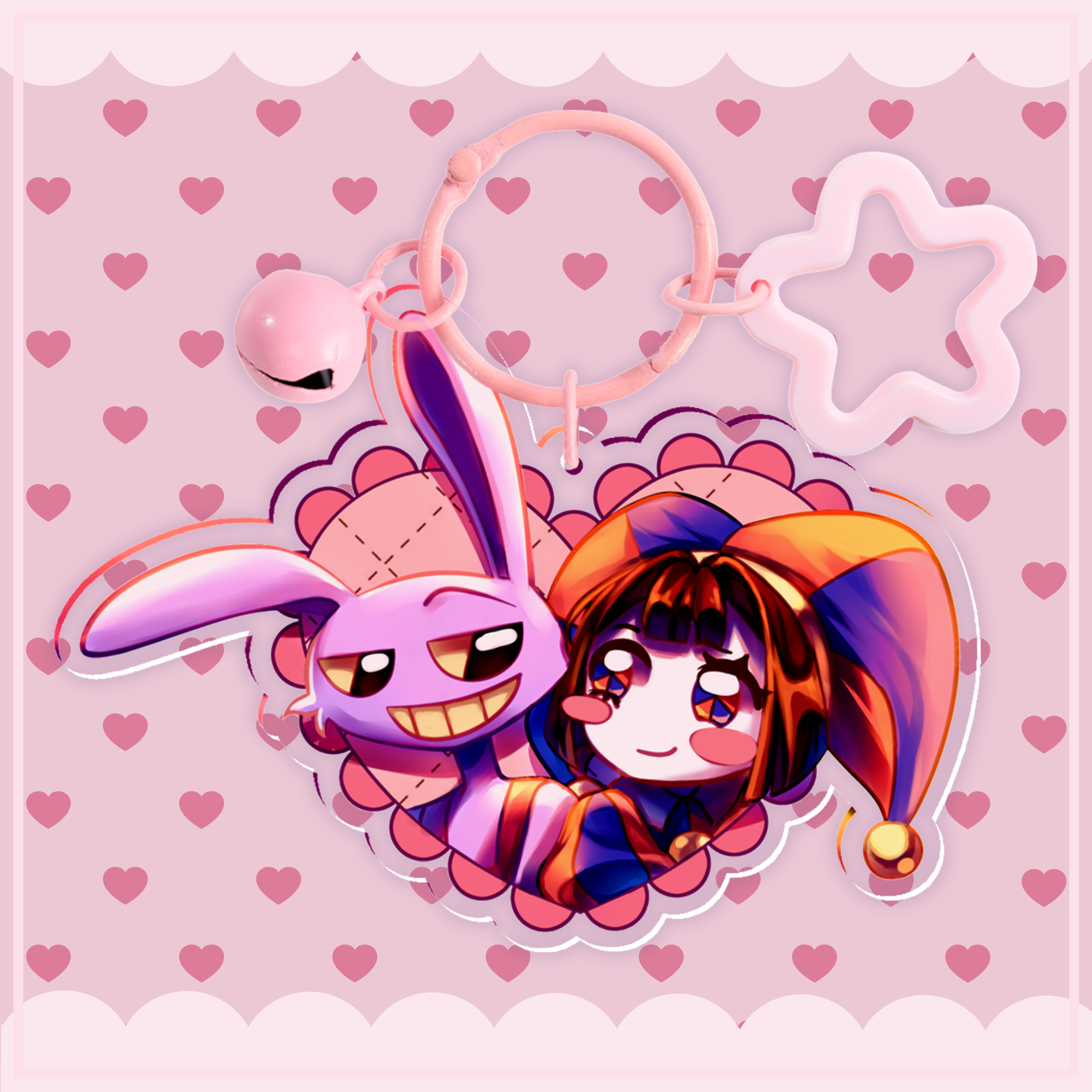 Funnybunny Keychain