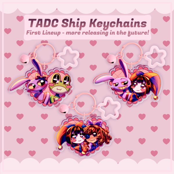 Tadc Ship Keychains Set 1