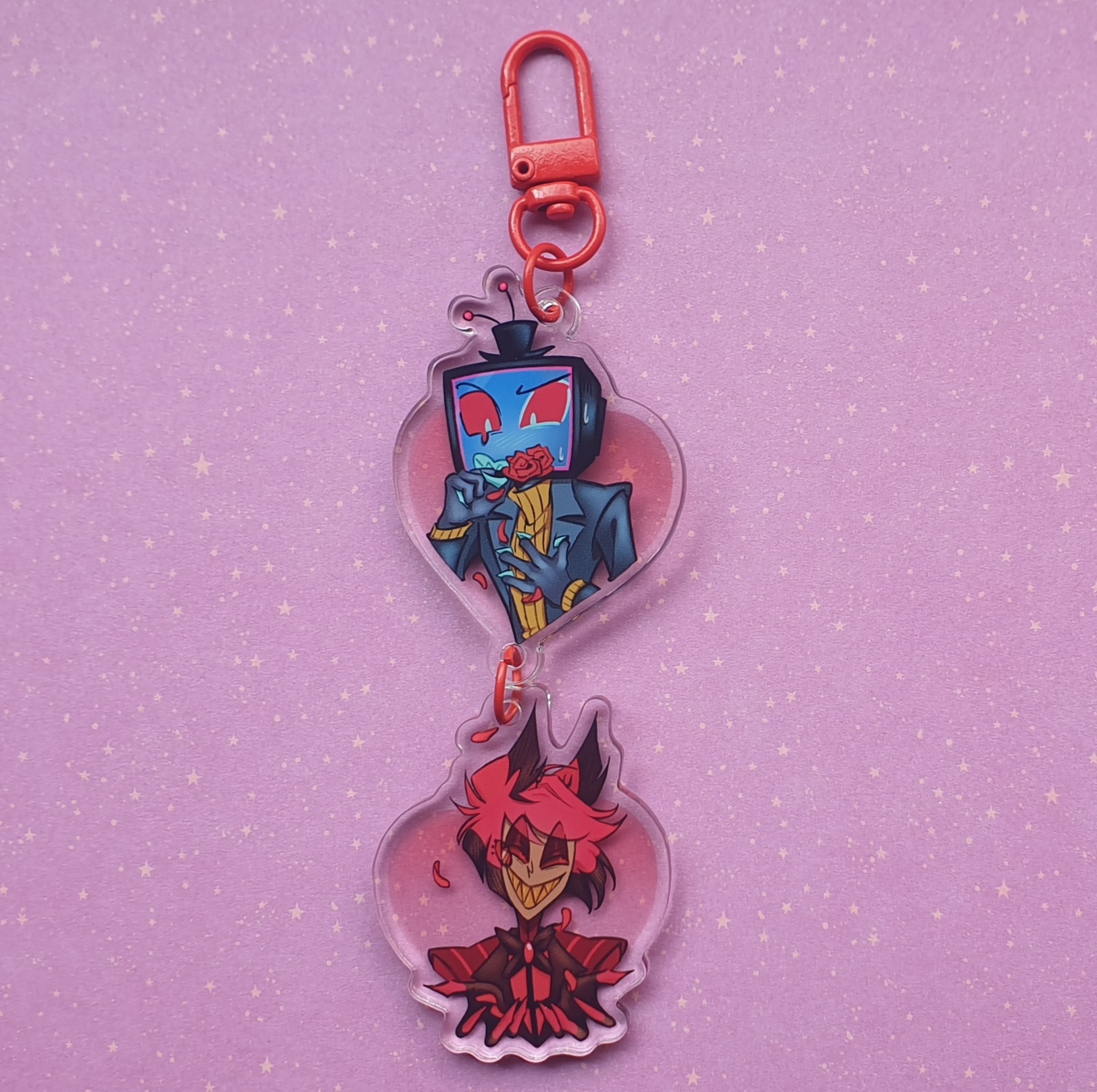 RadioSilence "Hanahaki Disease" Acrylic Keychain