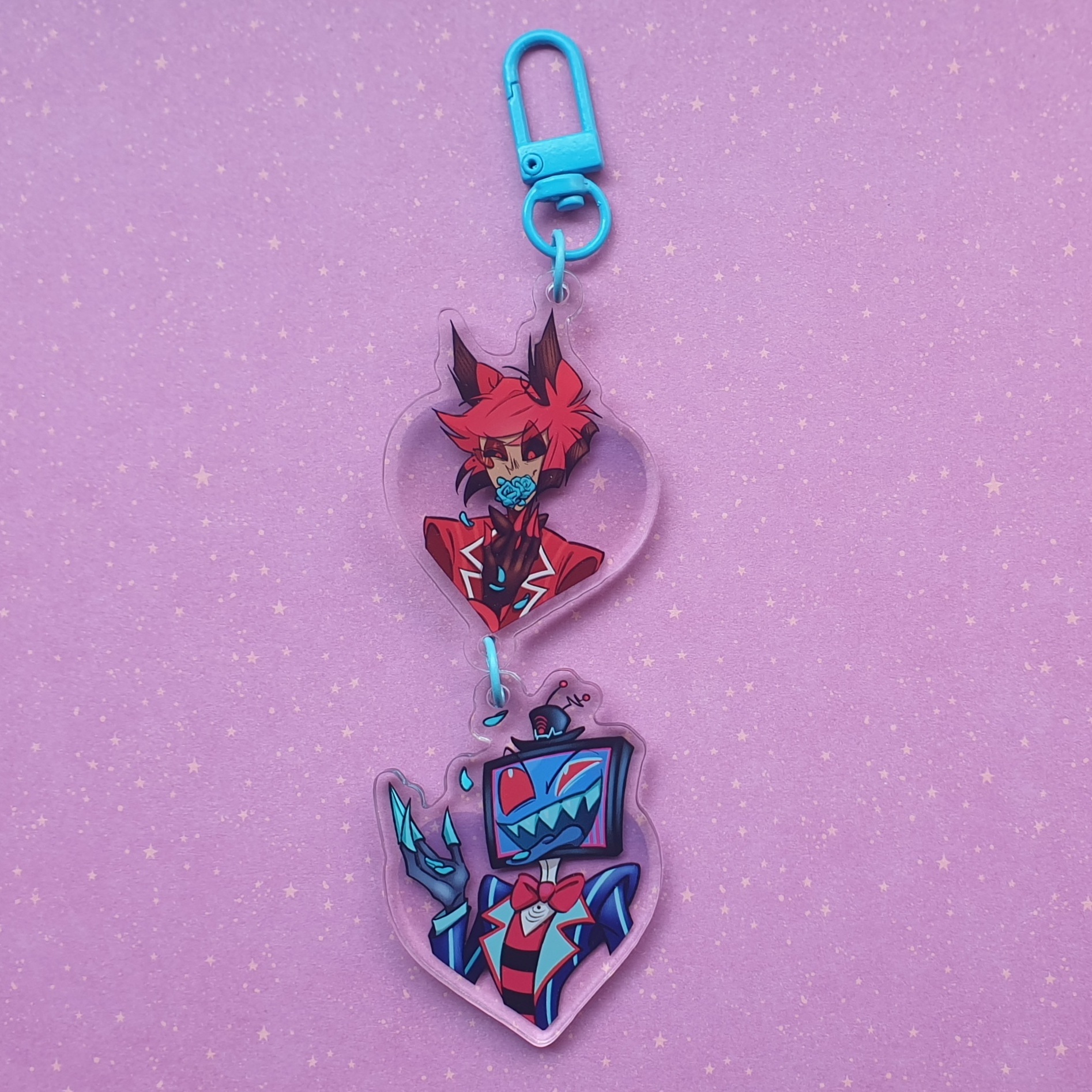 StaticSilence "Hanahaki Disease" Acrylic Keychain