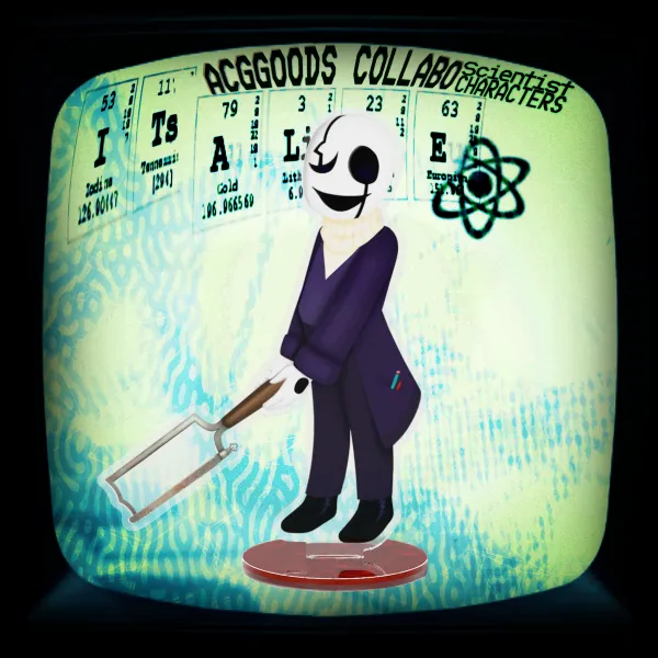[Gaster (saw)] Thin Acrylic Standee