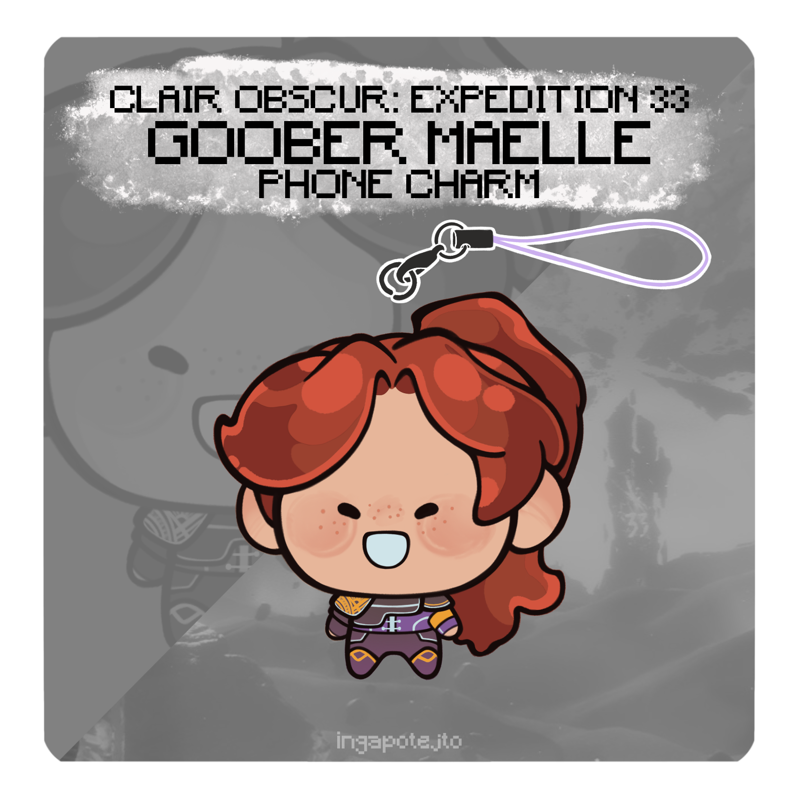 [ E33 ] The Goober Expedition - Maelle phone charm