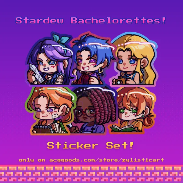 SDV Bachelorettes Sticker Set!