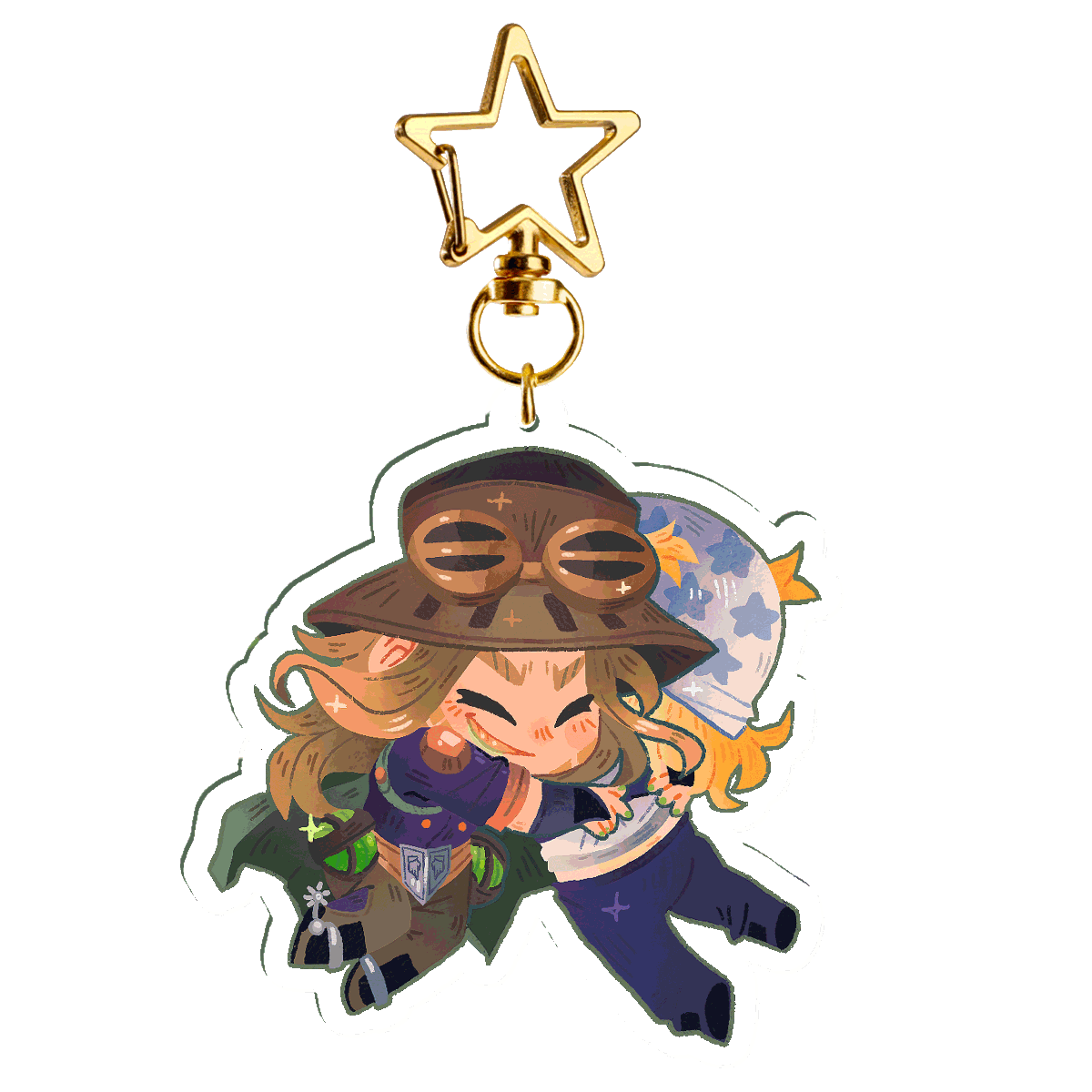 Johnny and Gyro Hug
