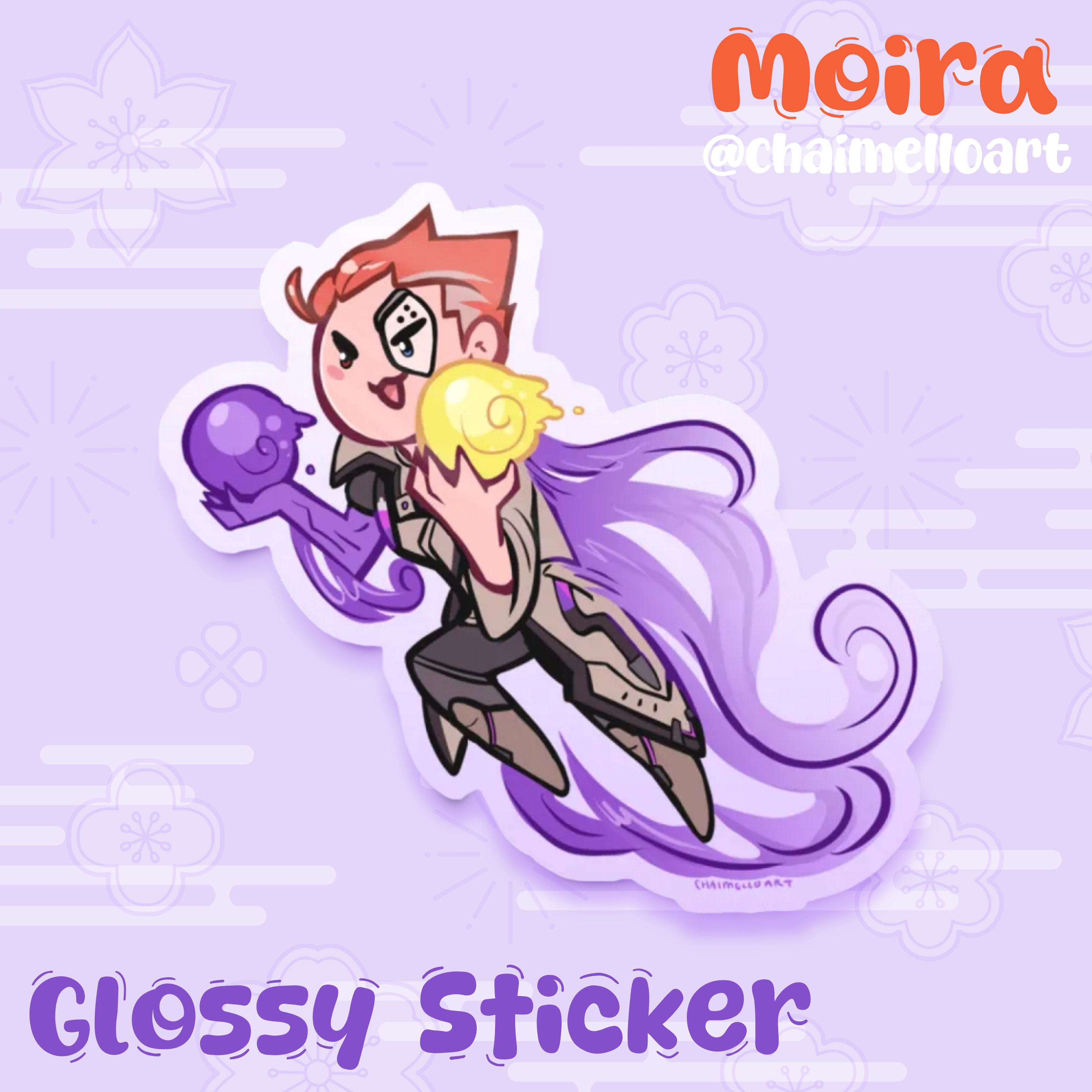 Battle Moira ~ Glossy Sticker