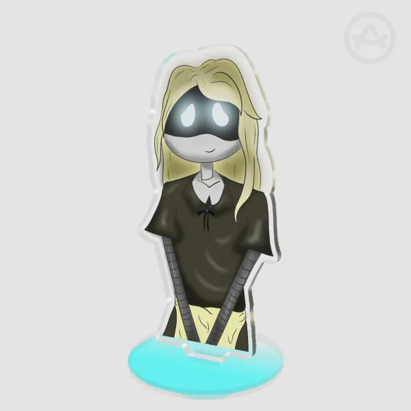 "Don't worry, I'll stay here after dark too." S standee