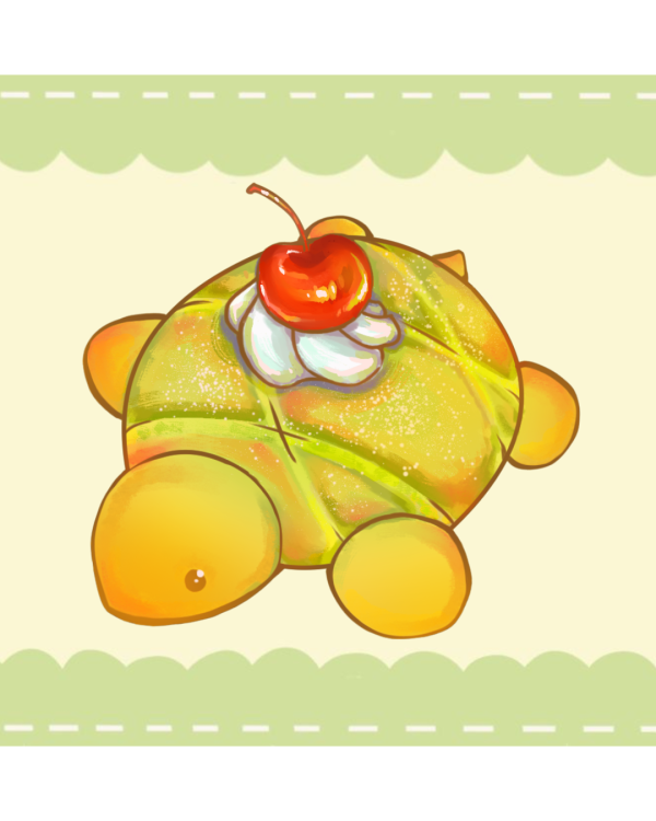 Bread Turtle Keychain