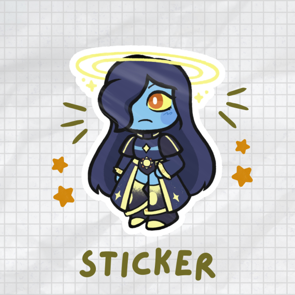 Saturn Die cut Sticker