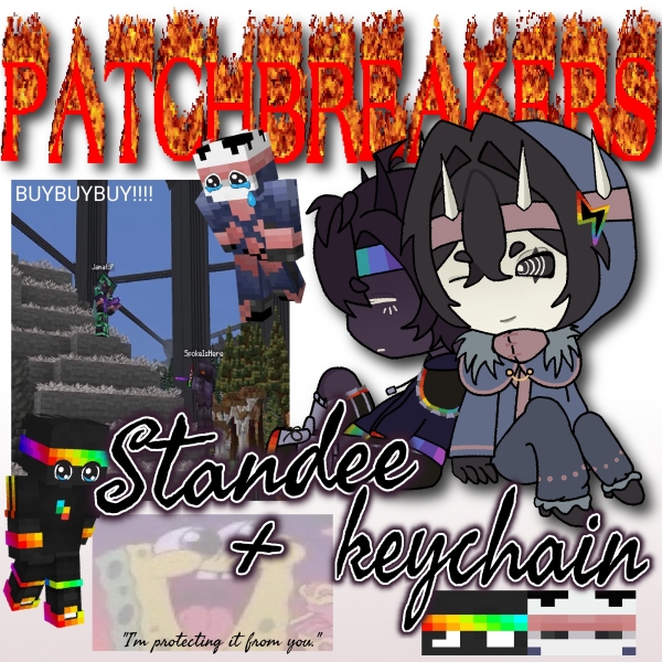 Patchbreakers | Spoke & JamatoP keychain and standee set [UU]