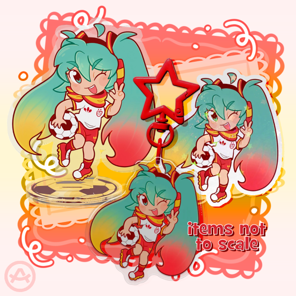 World Cup Winner Miku Set