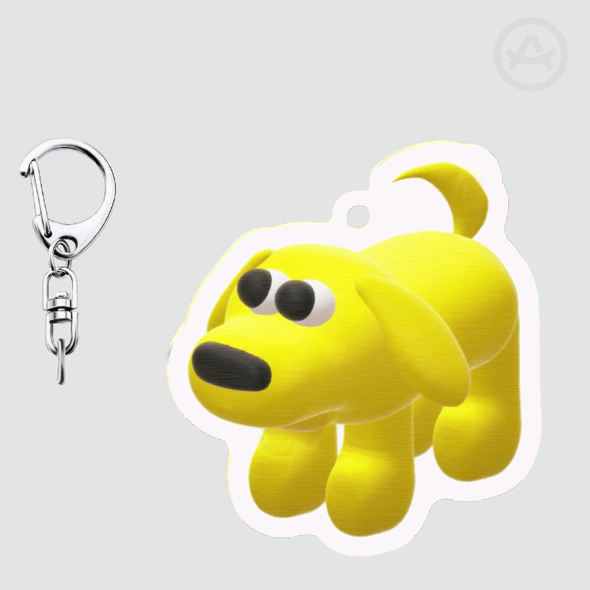 3D Doggy - Lenticular Keychain