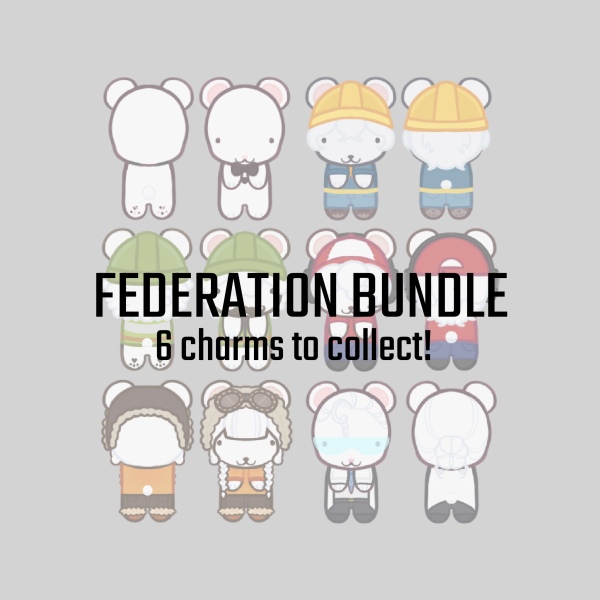 [QSMP] Federation Phone Charm BUNDLE