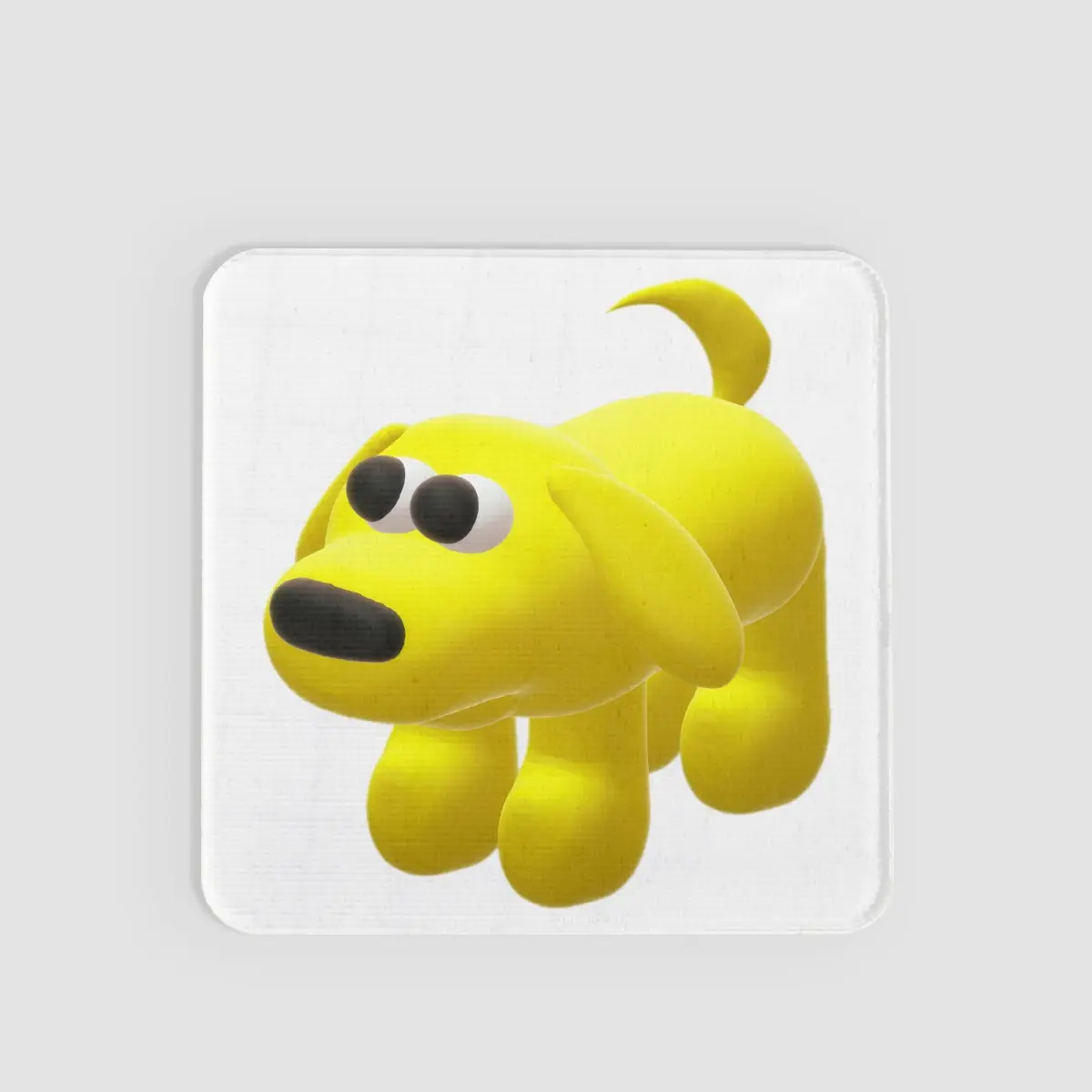 3D Doggy - Lenticular Sticker