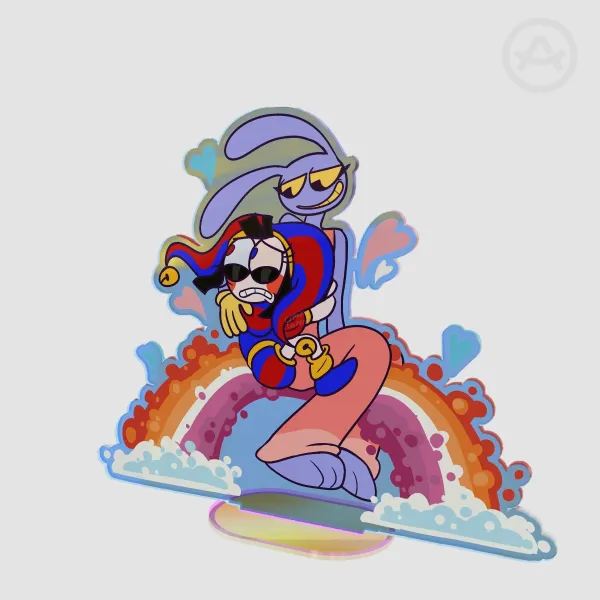 The Amazing Digital Circus Funnbunny Pride Standee