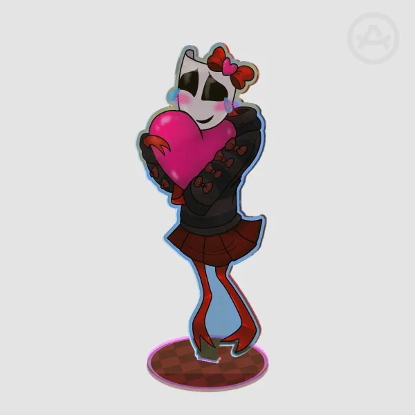 The Amazing Digital Circus Gangle Valentine's standeee
