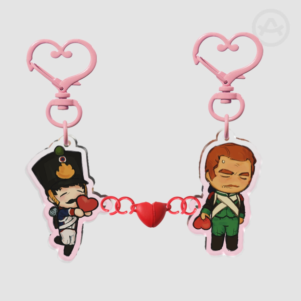 Napoleonic  -  PeanutBread Magnet Keychains  !