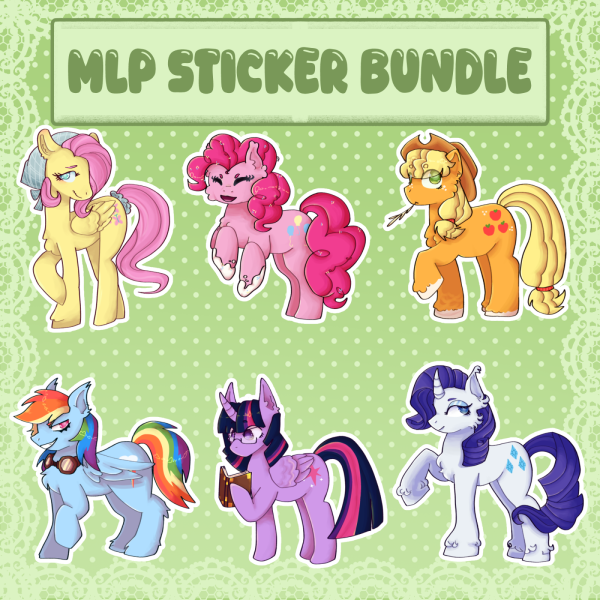 MLP Sticker Bundle! Mane 6