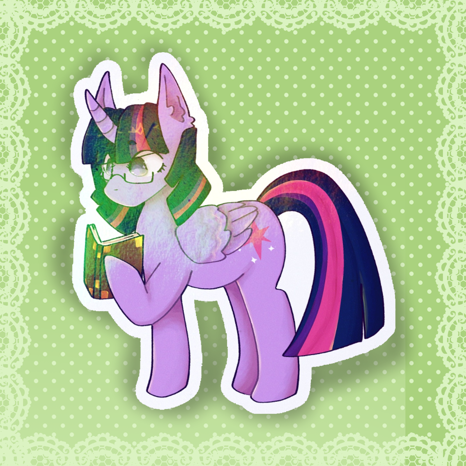 Twilight sticker, MLP