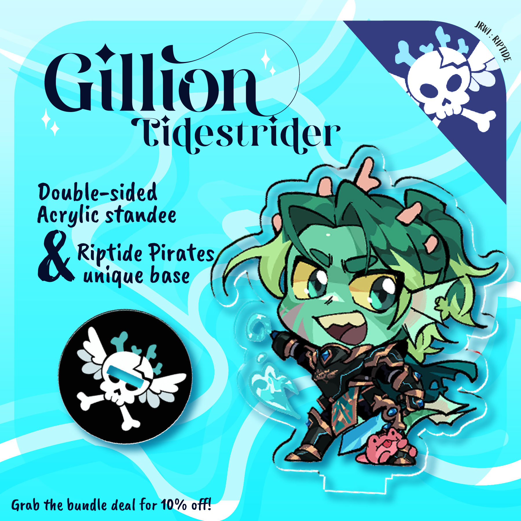 Gillion Tidestrider [Acrylic Standee]