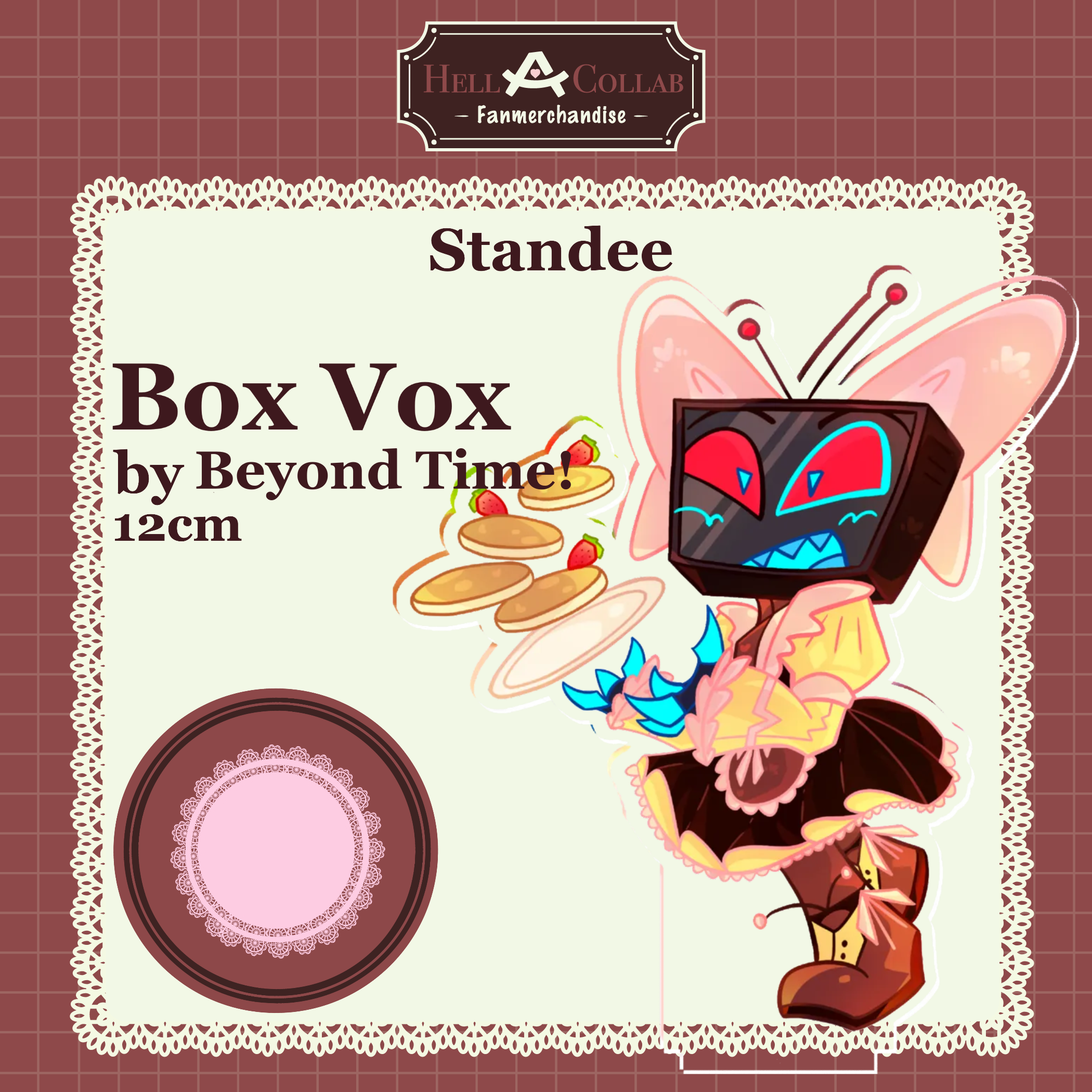 Vox (Past) Standee || Maid Cafe Hell-a-Collab