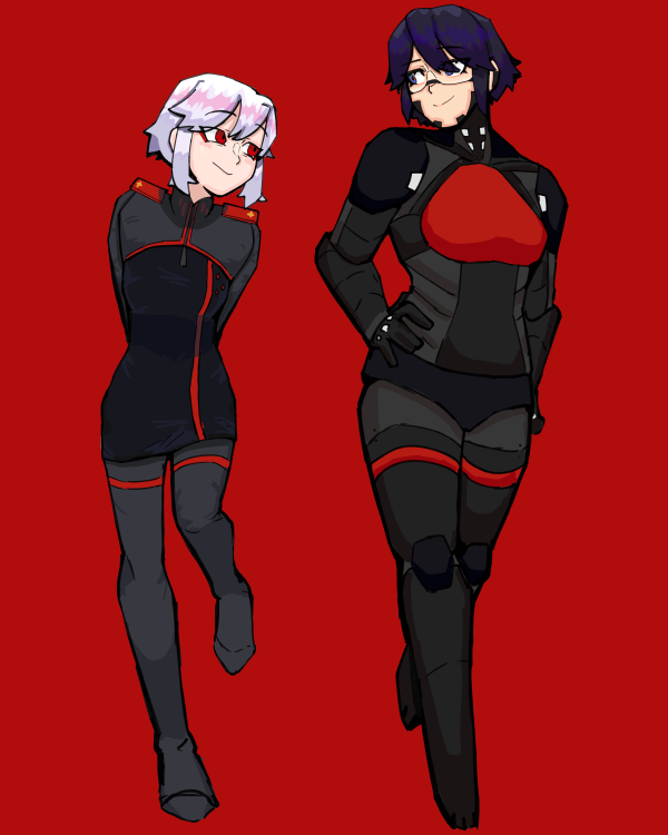 Signalis Elster and Ariane Standees