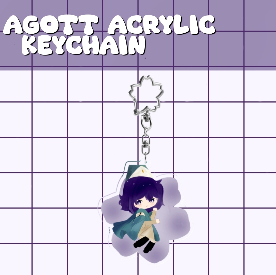 Agott acrylic keychain