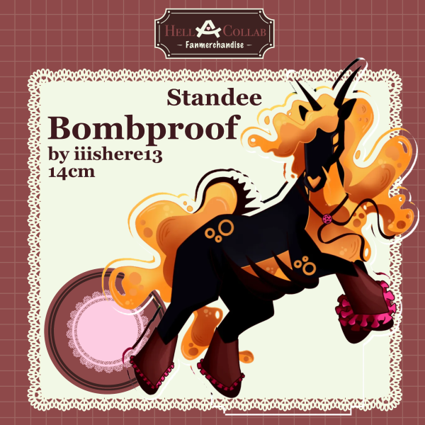 Bombproof | Acrylic Standee | HellACollab Maid Collection