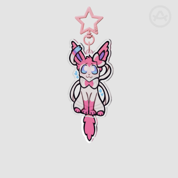 Pokemon | Sylveon Tail Wagging Keychain
