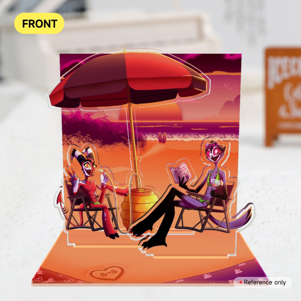 Stolitz Summer Time Standee - Triple Acrylic Standee