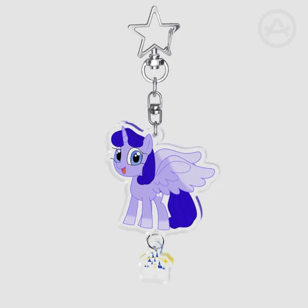 MLP OC: Dreamlight Twinkle Connection Acrylic Keychain