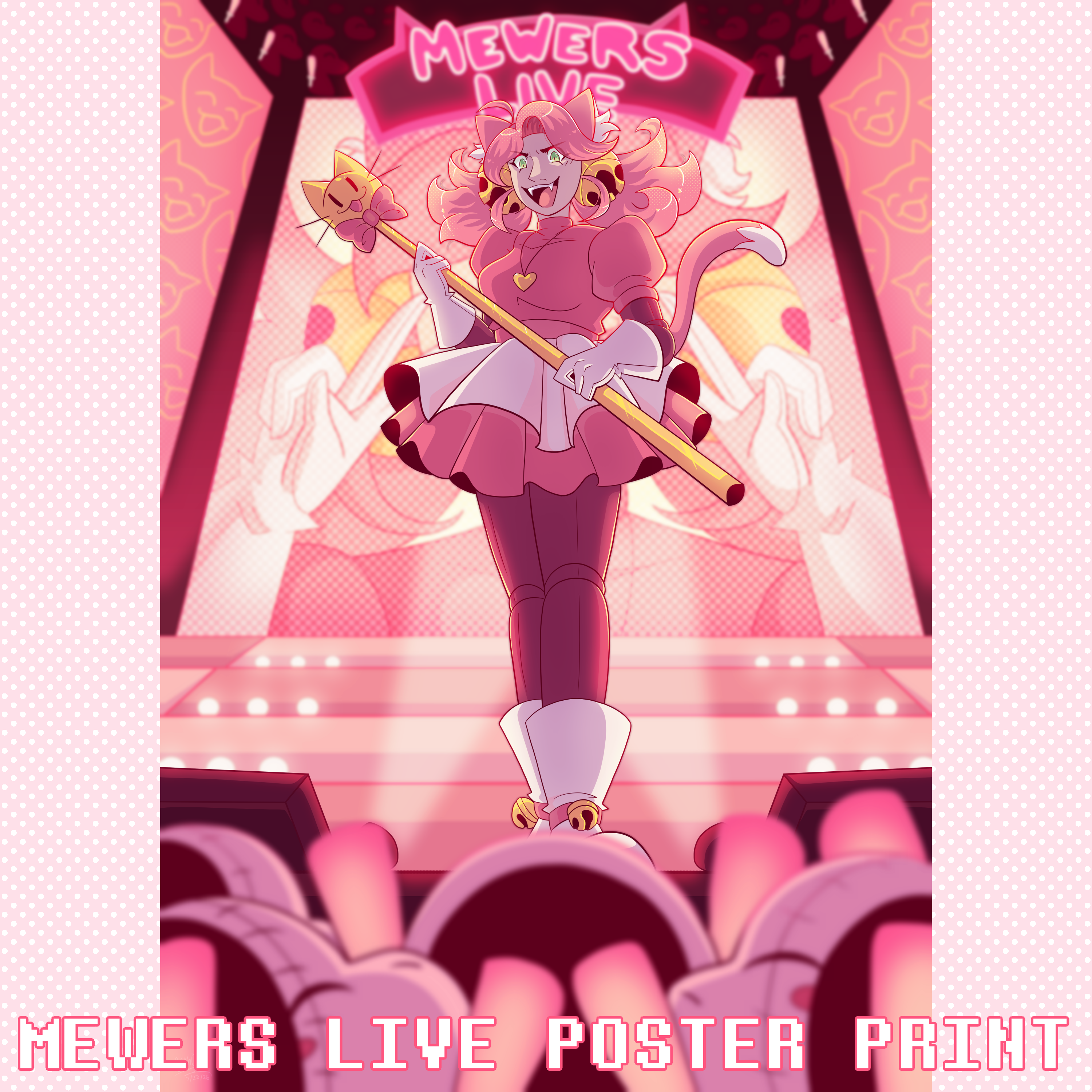 Deltarune Mewers Live Poster