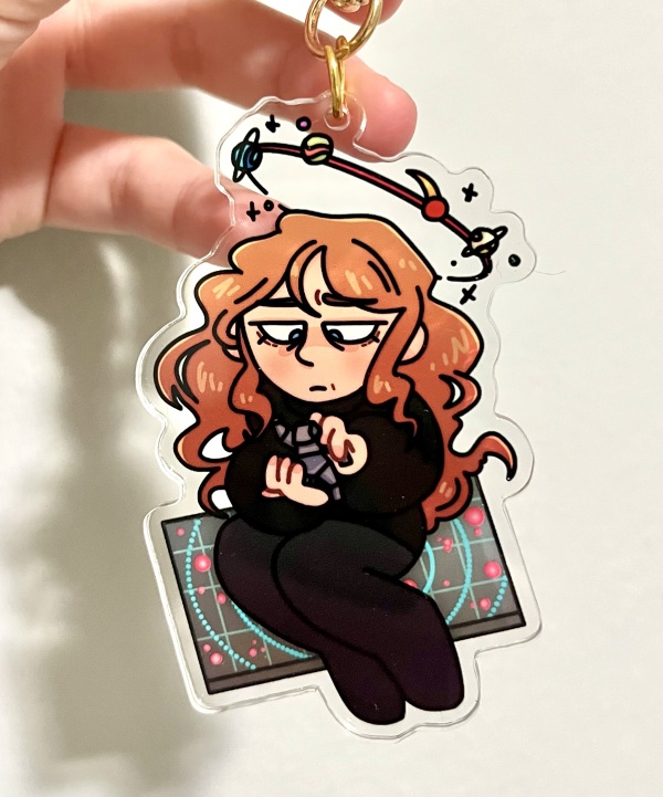 Eva Stratt Keychain