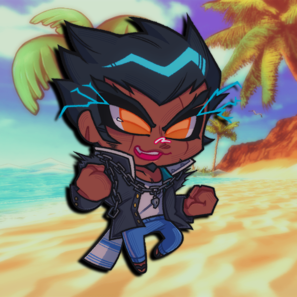 Nekomaru Nidai Clear Acrylic Keychain