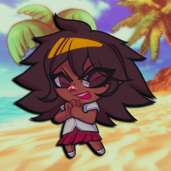 Akane Owari Clear Acrylic Keychain