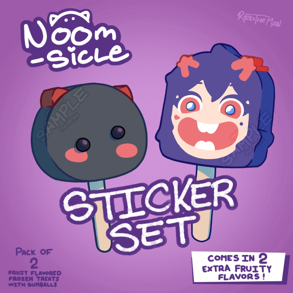 Noom-sicle Sticker Set