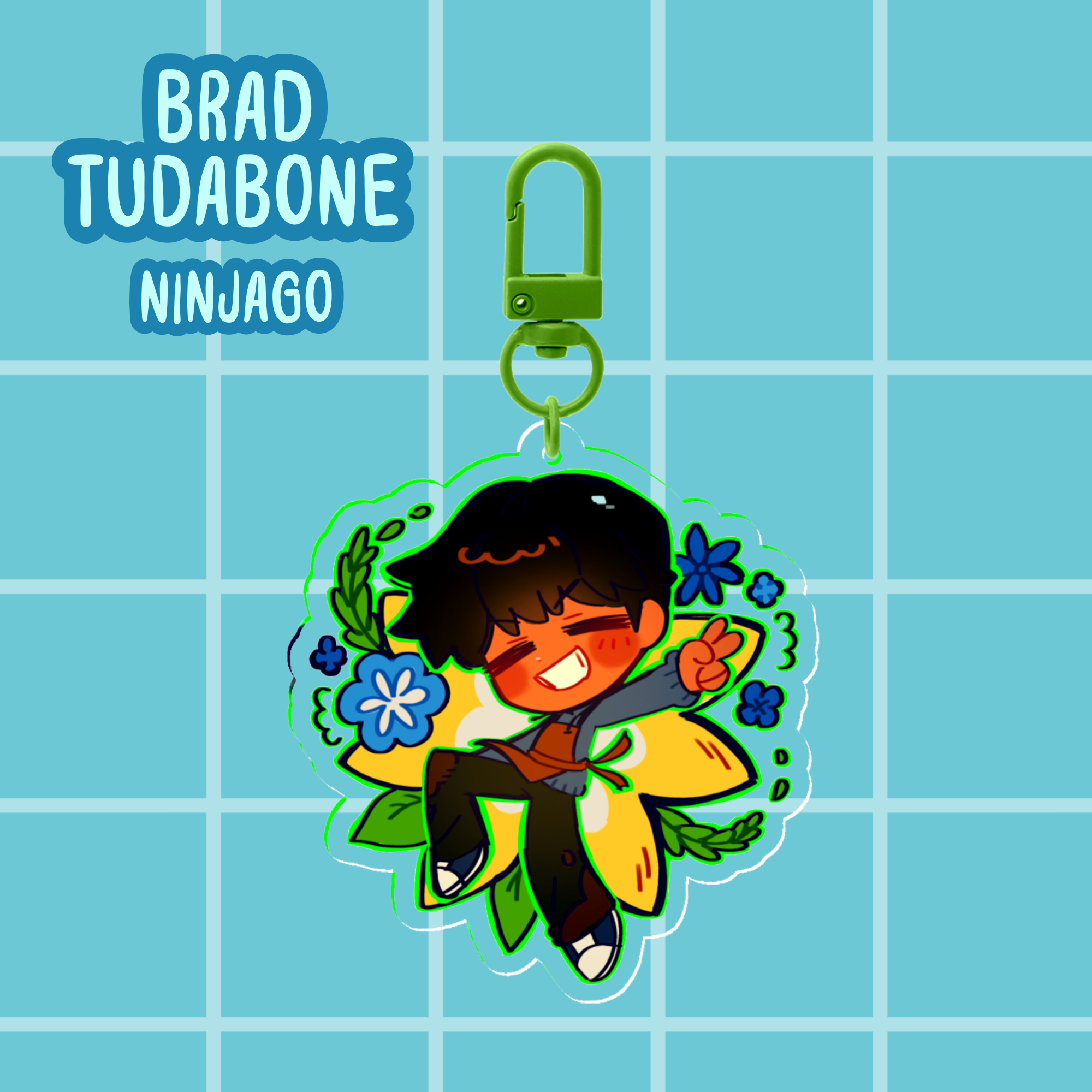 [Ninjago] Brad Tudabone Keychain