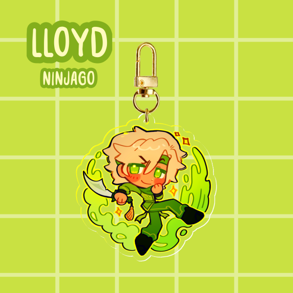 [Ninjago] Lloyd Keychain