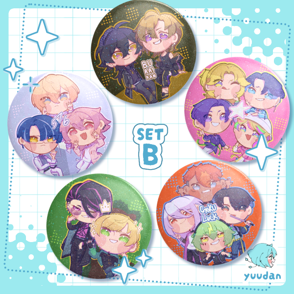 Set B (5 teams) [Pararai/fanmerch]