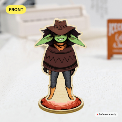Cowboy Gretchin - Wooden Standee