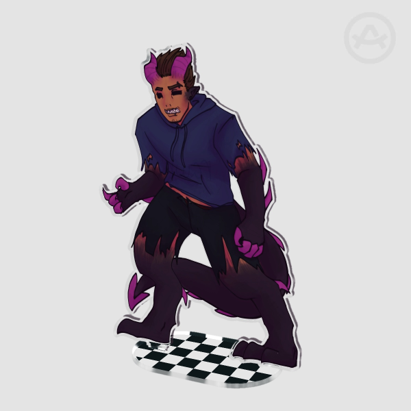 Eddsworld Monster Tom standee