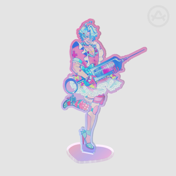 Pink Phainon Acrylic Standees