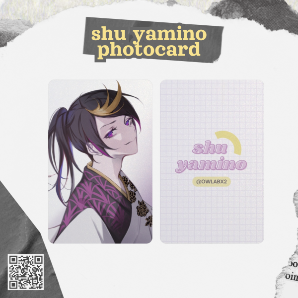 𓂃 ࣪✦ shu yamino photocard
