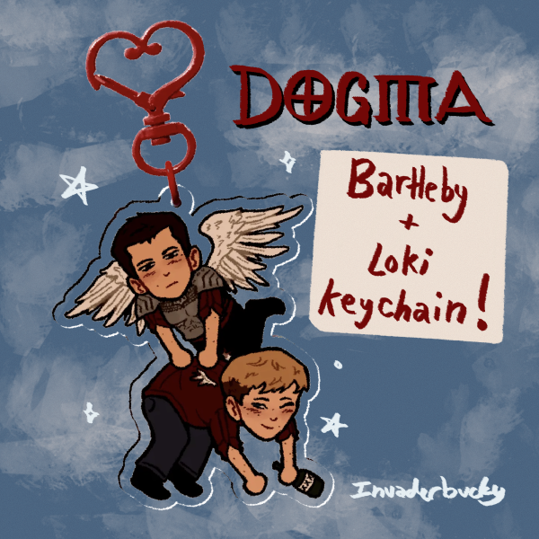 Flying Bartleby Loki Keychain